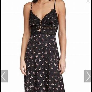 Free People Out and About maxi slip dress - Medium